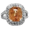 Unknown GIA-Certified Unheated 2.25ct Peach Sapphire In White Gold Diamond Halo Ring -Mode Bijouterie Magasin j 19523042 1686435386666 bg processed