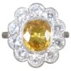 Unknown Bright And Rich 2.90ct Cushioned Oval Yellow Sapphire And 1.30ct Diamond Cluster 1 Unknown Bright And Rich 2.90ct Cushioned Oval Yellow Sapphire And 1.30ct Diamond Cluster -Mode Bijouterie Magasin j 19537472 1686599030553 bg processed
