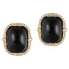 Goshwara Onyx Cushion Cabochon With Diamond Earrings -Mode Bijouterie Magasin j 19538492 1686604564695 bg processed