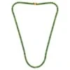 Real Round Zambian Emerald Gemstone Tennis Chain Necklace 18 Karat Yellow Gold -Mode Bijouterie Magasin j 19544592 1686655129877 bg processed