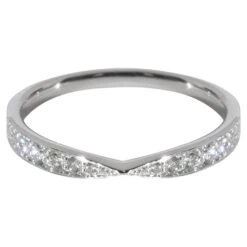 Tiffany & Co. Harmony Diamond Band In Platinum 0.23 CTW