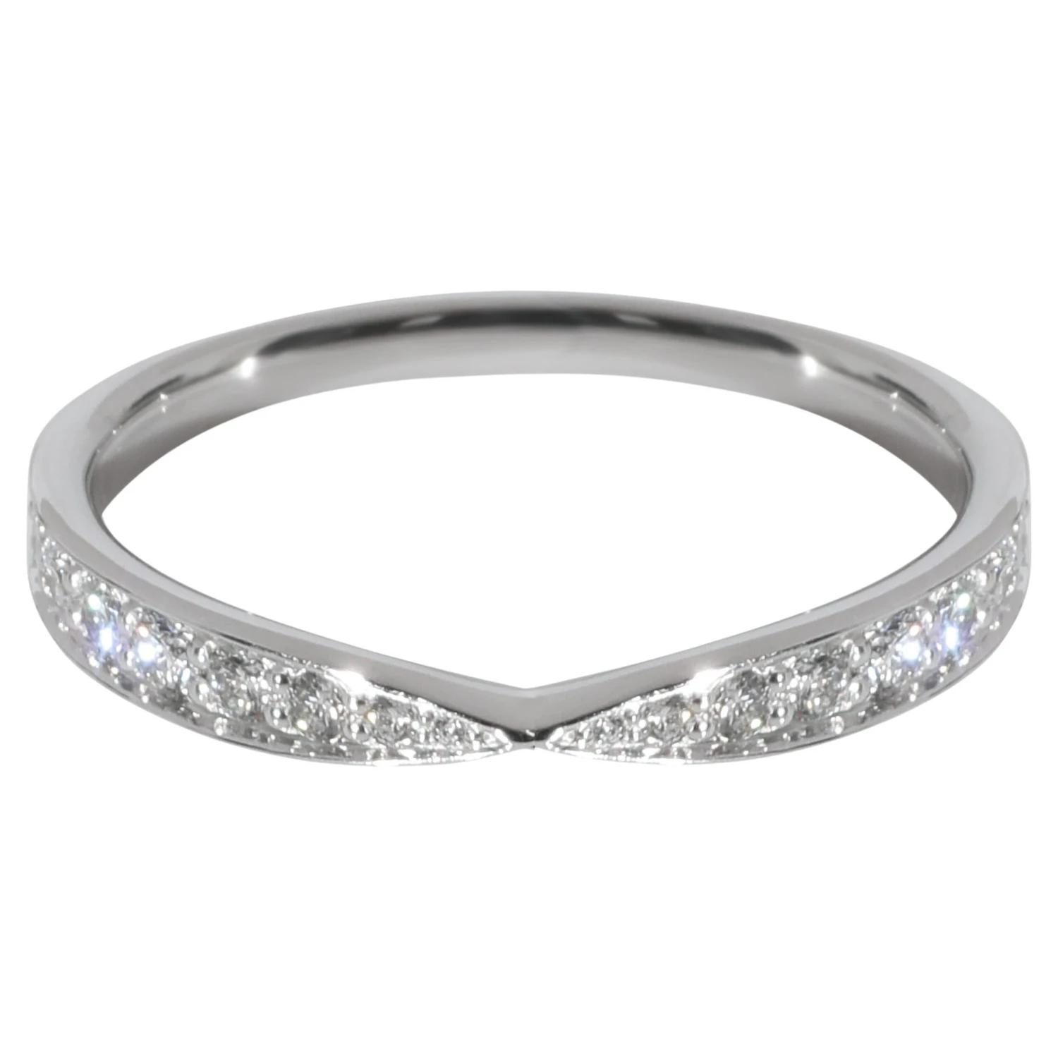 Tiffany & Co. Harmony Diamond Band In Platinum 0.23 CTW 3 Tiffany & Co. Harmony Diamond Band In Platinum 0.23 CTW