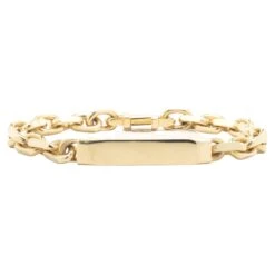 Tiffany & Co. 18 Karat Yellow Gold ID Bracelet