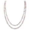 Fei Liu Multicolour Freshwater Pearl Knotted Wrap Necklace