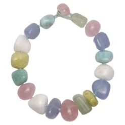 One-of-a-kind Necklace In Mixed Stones From The Danish Brand Monies