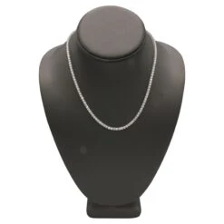 Unknown 14 Karat White Gold 11.22 Carat Natural Round Diamond Tennis Necklace 9 Unknown 14 Karat White Gold 11.22 Carat Natural Round Diamond Tennis Necklace -Mode Bijouterie Magasin j 19571782 1686857716650 bg processed