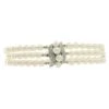 Unknown 14 Karat White Gold Vintage Diamond And Triple Strand Pearl Bracelet 2 Unknown 14 Karat White Gold Vintage Diamond And Triple Strand Pearl Bracelet -Mode Bijouterie Magasin j 19584742 1686952394975 bg processed