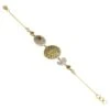 Moi Gold And Gemstone Bracelet