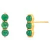 Unknown Emerald Stud Earrings In 14k Gold 2 Unknown Emerald Stud Earrings In 14k Gold -Mode Bijouterie Magasin j 19588502 1686986004883 bg processed