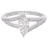 Natural 0.94 Carat Marquise & Round Diamond Wedding Ring 18 Karat White Gold 2 Natural 0.94 Carat Marquise & Round Diamond Wedding Ring 18 Karat White Gold -Mode Bijouterie Magasin j 19589002 1686991411678 bg processed