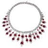 Unknown Very Fine Ruby Necklace Set With Diamonds 115 Carats Total 18K Gold -Mode Bijouterie Magasin j 19591532 1687036738285 bg processed