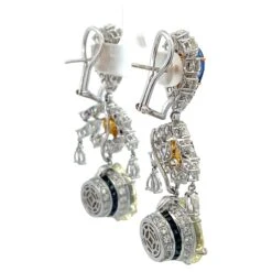 GIA Certified Diamond Sri Lanka Sapphire Drop Earrings 50.66 Carats 18K -Mode Bijouterie Magasin j 19602862 1687195809923 bg processed