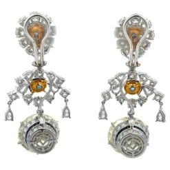 GIA Certified Diamond Sri Lanka Sapphire Drop Earrings 50.66 Carats 18K -Mode Bijouterie Magasin j 19602862 1687195829646 bg processed