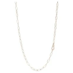 White Diamond Hook Chain