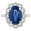 Platinum GIA Ceylon NO HEAT Oval Cornflower Blue Sapphire & Diamond Halo Ring 2 Platinum GIA Ceylon NO HEAT Oval Cornflower Blue Sapphire & Diamond Halo Ring -Mode Bijouterie Magasin j 19605432 1687218463336 bg processed