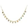 Shakti Gold Diamond And Gemstone Necklace