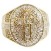 1.07 Carat Natural Diamond 14 Karat Yellow Gold Cross Ring 1 1.07 Carat Natural Diamond 14 Karat Yellow Gold Cross Ring -Mode Bijouterie Magasin j 19615242 1687276273168 bg processed
