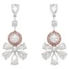 White Rose-Cut Diamond And Pink Diamond 18k Gold Drop Earrings 1 White Rose-Cut Diamond And Pink Diamond 18k Gold Drop Earrings -Mode Bijouterie Magasin j 19620752 1687326352157 bg processed