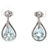 Unknown Pear Shaped Aquamarine And Diamond Drop Earrings In 14k White Gold 1 Unknown Pear Shaped Aquamarine And Diamond Drop Earrings In 14k White Gold -Mode Bijouterie Magasin j 19632272 1687401275679 bg processed