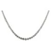 Unknown Platinum 14.21 Carat Diamond Riviera Necklace -Mode Bijouterie Magasin j 19644462 1687478076346 bg processed