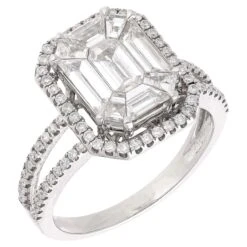 Unknown Natural Diamond Ring With In 18k Gold