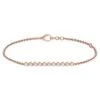 Unknown Minimal Diamond Line Bracelet In 18 Karat Gold