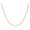 Unknown 18 Karat Yellow Gold Diamond Tennis Necklace -Mode Bijouterie Magasin j 19654742 1687540579321 bg processed