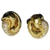 Unknown Henry Dunay Diamond And Gold Knot Earrings -Mode Bijouterie Magasin j 19655352 1687544231122 bg processed