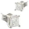 Unknown 14 Karat White Gold Princess Cut Diamond Stud Earrings 1 Unknown 14 Karat White Gold Princess Cut Diamond Stud Earrings -Mode Bijouterie Magasin j 19662822 1687635285935 bg processed