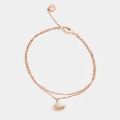 Bvlgari Divas' Dream Mother Of Pearl 18k Rose Gold Bracelet -Mode Bijouterie Magasin luxury women bvlgari used fine jewelry p789707 001 master