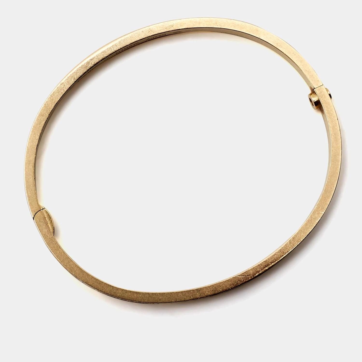 Cartier Love Diamonds 18k Yellow Gold Small Model Bracelet 17 4 Cartier Love Diamonds 18k Yellow Gold Small Model Bracelet 17 – Image 2