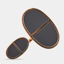 Hermes Chaine D'Ancre Verso Ceramic 18k Rose Gold Very Large Model Ring Size 52 12 Hermes Chaine D'Ancre Verso Ceramic 18k Rose Gold Very Large Model Ring Size 52 -Mode Bijouterie Magasin luxury women hermes used fine jewelry p796768 001 master