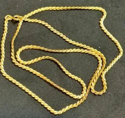 Unknown Vintage 18 Karat Yellow Gold 9.6 Gm S Link Chain Necklace -Mode Bijouterie Magasin mobilejpegupload 07BF0868461C4990B0BC1B23372F0427 master