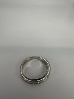 Unknown Diamond Wedding Band 14kt White Gold Princess Cut Diamonds Channel Setting -Mode Bijouterie Magasin mobilejpegupload 1682605770768 master