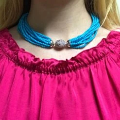 Unknown Necklace Turquoises Fancy Sapphires Clasp Multi-Strand White Gold 18 Karat 13 Unknown Necklace Turquoises Fancy Sapphires Clasp Multi-Strand White Gold 18 Karat -Mode Bijouterie Magasin mobilejpegupload 2218244E3E984D7F84FEC485700C706A master