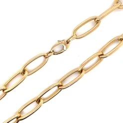 Round Oval Link Chain Choker Necklace 22 G -Mode Bijouterie Magasin mobilejpegupload 24E709F701A44C11BD435EC6497713DE master