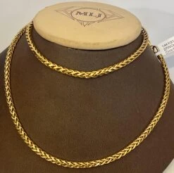 Unknown Vintage 14 Karat Yellow Gold 25 Gm Franco Chain Necklace 30 Unknown Vintage 14 Karat Yellow Gold 25 Gm Franco Chain Necklace -Mode Bijouterie Magasin mobilejpegupload 29CFDE0D265749078440D0E9B0F7025A master