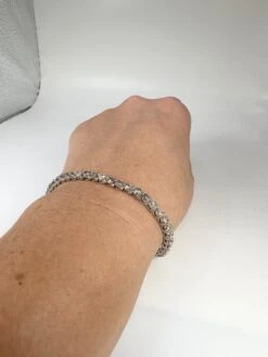 Unknown Diamond Tennis Bracelet 4.50 Carat 14 Karat White Gold Diamond Bracelet -Mode Bijouterie Magasin mobilejpegupload 46E1EED22F2B4170877BCE3C36304B5E master