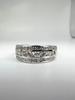 Unknown Diamond Wedding Band Wide Diamond Ring 14 Karat White Gold 0.75 Carat 12 Unknown Diamond Wedding Band Wide Diamond Ring 14 Karat White Gold 0.75 Carat -Mode Bijouterie Magasin mobilejpegupload 53D2883B2A264098AF2CA31BA98B9DFE master