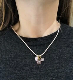 Pink Tourmaline Rose Quartz Pink Opal 22 Kt Gold Pendant Necklace -Mode Bijouterie Magasin mobilejpegupload 6E23DDCDBC4D4F7F9FE2011A57B58503 master