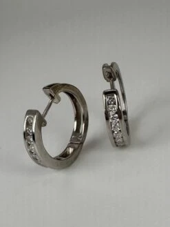 Unknown Channel Set Diamond Huggies Earrings 14 Karat White Gold -Mode Bijouterie Magasin mobilejpegupload 7711ECF6570D4200BF0147F92E4F9297 master