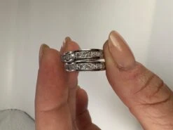 Unknown Channel Set Diamond Huggies Earrings 14 Karat White Gold -Mode Bijouterie Magasin mobilejpegupload 7BAFEE8343A74720B8B7FC89BCC6650C master