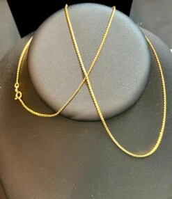 Unknown Vintage 18 Karat Yellow Gold 9.6 Gm S Link Chain Necklace -Mode Bijouterie Magasin mobilejpegupload 888C045ECC5941088A27BFA8E60EDE8A master