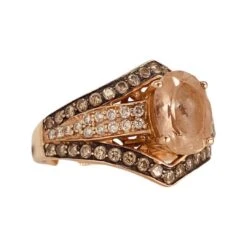 LeVian 3.56tcw Morganite And Diamonds Ring 14k Rose Gold -Mode Bijouterie Magasin mobilejpegupload ADE5AD4131AD4C02825DE2C6A728506A master
