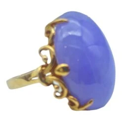 Unknown 14k Lavender Jade Natural Filigree Yellow Gold Ring 13 Unknown 14k Lavender Jade Natural Filigree Yellow Gold Ring -Mode Bijouterie Magasin mobilejpegupload B9706BB035264399A901B81CD9903DEB master