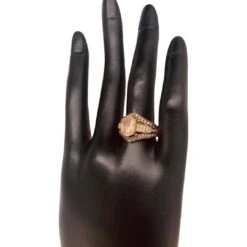 LeVian 3.56tcw Morganite And Diamonds Ring 14k Rose Gold -Mode Bijouterie Magasin mobilejpegupload C36D41F63ADD439EA192CCAFC7FC55BA master