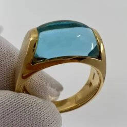 Vintage Bvlgari Tronchetto 18k Yellow Gold Blue Topaz Dome Ring With Box -Mode Bijouterie Magasin mobilejpegupload C4F3C1062C6A4DDC98B292AEFB00E5AB master