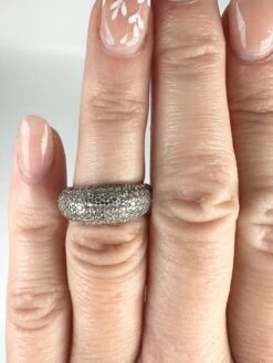 Unknown Pave Set Diamond Ring 14 Karat White Gold Cocktail Ring 10 Unknown Pave Set Diamond Ring 14 Karat White Gold Cocktail Ring -Mode Bijouterie Magasin mobilejpegupload CC308F5A13B0492B9A243B6D73599801 master