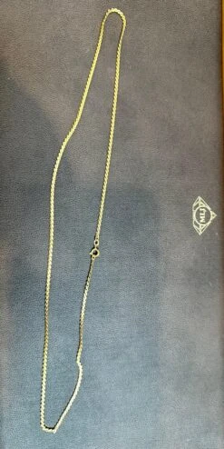 Unknown Vintage 18 Karat Yellow Gold 9.6 Gm S Link Chain Necklace -Mode Bijouterie Magasin mobilejpegupload F5B28C019DFC4F75AB26F23A1168C266 master 1