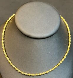 Unknown Vintage 18 Karat Yellow Gold 9.5 Gm, Ball Chain Necklace -Mode Bijouterie Magasin mobilejpegupload FCE144566490411CAC8ACC0F9C92A79C master